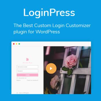 LoginPress Pro - Best WordPress Custom Login Page Customizer